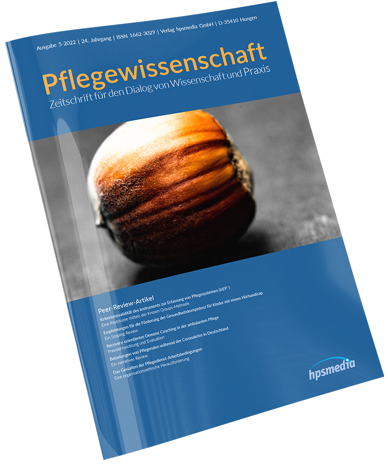 3 Säulen Der Pflegewissenschaft Zeitschrift Pflegewissenschaft - Zeitschrift Pflegewissenschaft